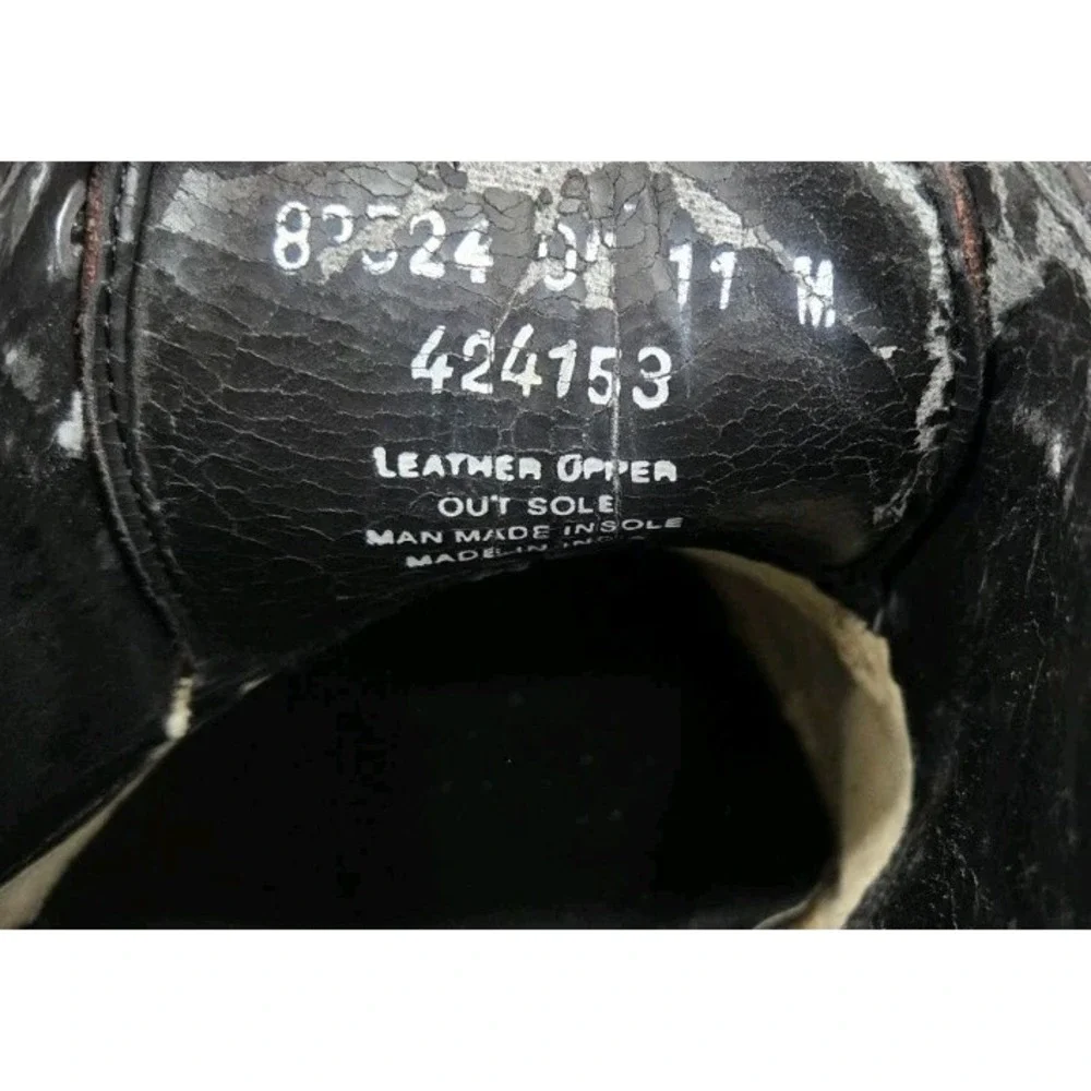Nunn Bush Mens Dress Shoes Brown Leather Long Wingtip Derby Size 11